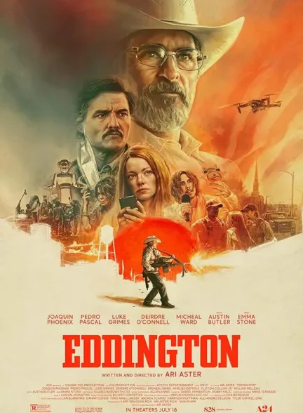 دانلود فیلم ادینگتون (Eddington 2025) دوبله حرفه‌ای